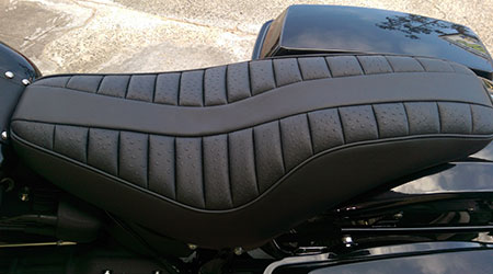 ostrich motorcycle seat