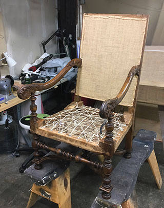 louis 14th chair upholstery